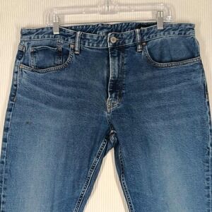 Bonobos Jeans Mens 38x32 Blue Slim Fit Organic Cotton Denim Sustainable Comfort‎